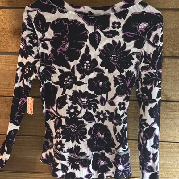 NWT Free People Henley Size Medium - Picture 4 of 7